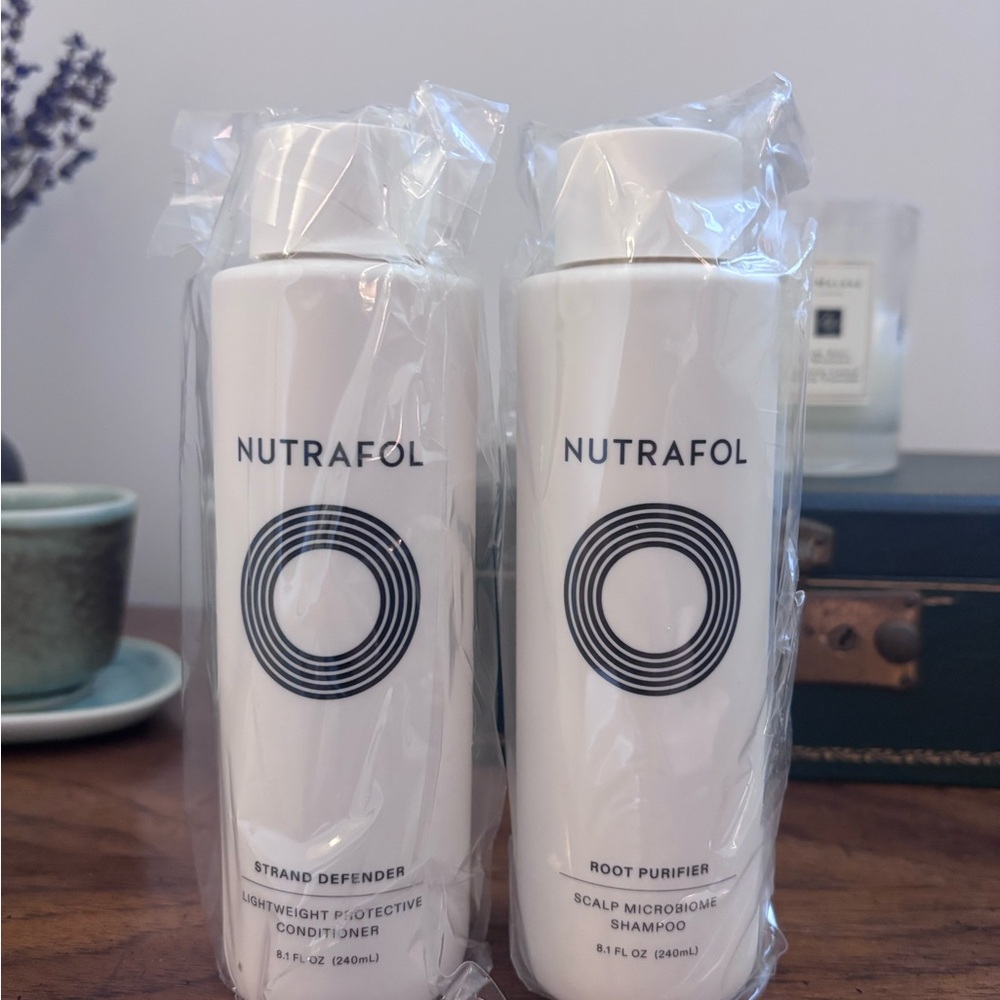 Brand New Nutrafol Root Purifier Shampoo and Strand Defender Conditioner Set